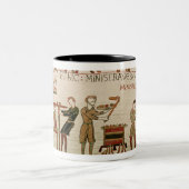 Ze koken het vlees tweekleurige koffiemok (Center)