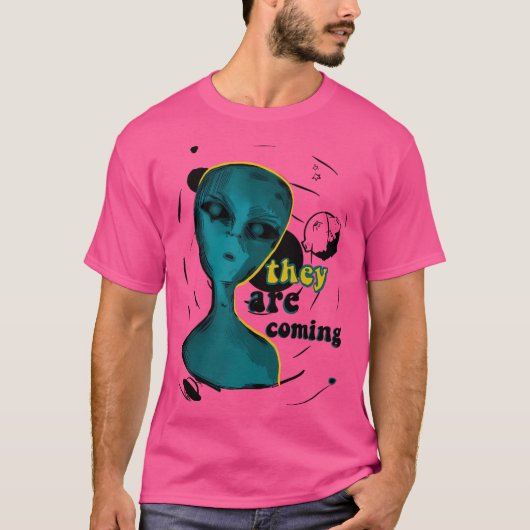 Ze komen eraan t-shirt (Voorkant)