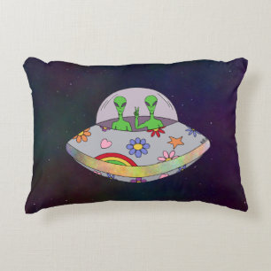 Ze komen in de Vrede UFO Accent Kussen