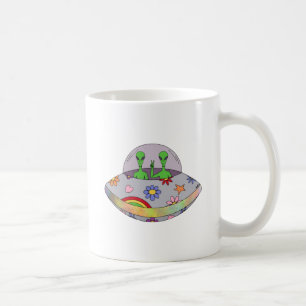 Ze komen in de Vrede UFO Koffiemok