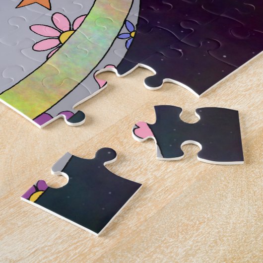 Ze komen in de Vrede UFO Legpuzzel (Zijkant)