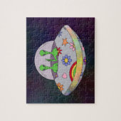 Ze komen in de Vrede UFO Legpuzzel (Verticaal)