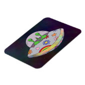 Ze komen in de Vrede UFO Magneet (Linkerzijde)