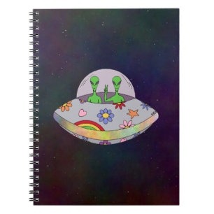 Ze komen in de Vrede UFO Notitieboek