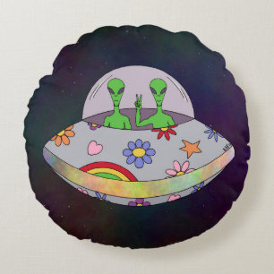 Ze komen in de Vrede UFO Rond Kussen