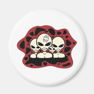Ze komen! magneet