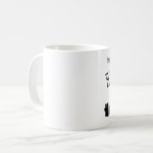 Ze komen me weghalen haha! Hier! Hoho! Koffiemok (Voorkant links)