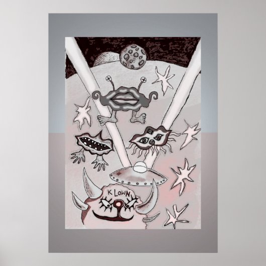 Ze komen ons halen poster (Voorkant)