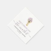 Ze komt rechtstreeks van de markt Tulp Bruidsfeest Servet (Hoek)