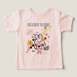 Ze koos ervoor om te glimlachen Mooie Baby Meisje