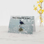 ZE KOZEN ME OM VAN MIJN VERJAARDAG TE GENIETEN KAART (Gele Bloem)