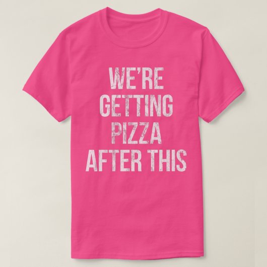 Ze kregen Pizza na deze epidemie. T-shirt (Design voorkant)