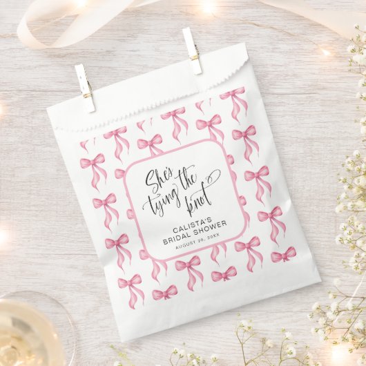 Ze Krijgt de Knoop Bruidsfeest Bedankzakje (Geknipt)