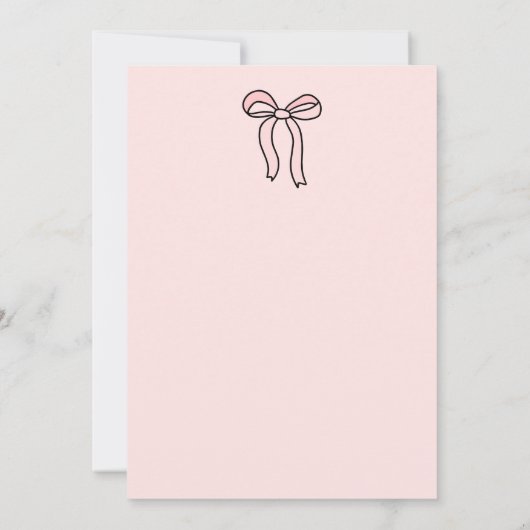 Ze Krijgt de Knoop Vast Bogen & Baby's Bachelorett Kaart (Achterkant)