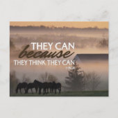 Ze kunnen Inspirerend citaten geven Feestdagenkaart (Voorkant)