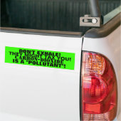 ZE KUNNEN JULLIE BELASTEN. BUMPERSTICKER (Op Truck)