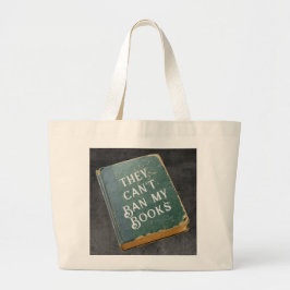Ze kunnen mijn boeken Canvas tas niet verbieden