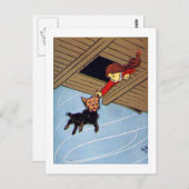 Ze kwam bij het oor. briefkaart (Voorkant / Achterkant)