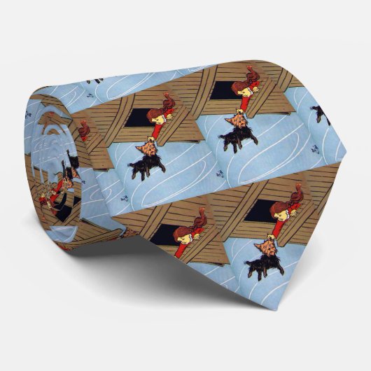 Ze kwam bij het oor. stropdas (Opgerold)