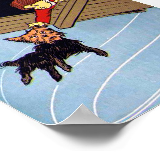 Ze kwam naar de oren. poster (Hoek)