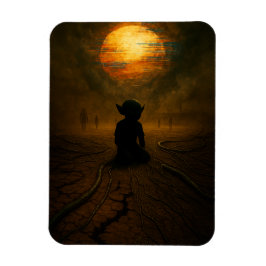 Ze kwamen terwijl de zon aan het smelten was magneet