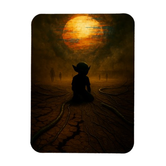 Ze kwamen terwijl de zon aan het smelten was magneet (Verticaal)