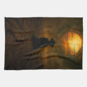 Ze kwamen terwijl de zon aan het smelten was theedoek (Horizontaal)