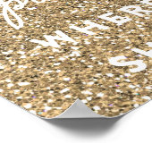 Ze laat een beetje glans achter - Premium Canvas Poster (Hoek)