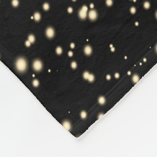 Ze laat een beetje over waar ze ook gaat fleece deken (Hoek)