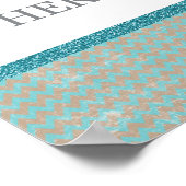 Ze laat een beetje pillen over waar ze ook gaat. poster (Hoek)