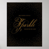 Ze Laat een Klein Schittering - Premium Canvas Poster (Voorkant)