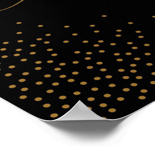 Ze Laat een Klein Schittering - Premium Canvas Poster (Hoek)