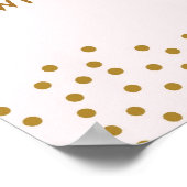 Ze Laat een Klein Schittering - Premium Canvas Poster (Hoek)