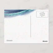 Ze laat een kleine luxe op maat achter briefkaart (Achterkant)