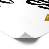 Ze laat een kleine vonk achter poster (Hoek)