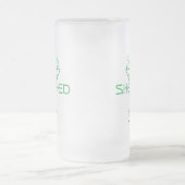 Ze laat pub glazen Drinkware Matglas Bierpul (Center)