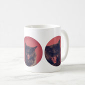 Ze lacht met je. koffiemok (Voorkant rechts)