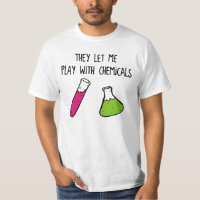 Ze laten me spelen met chemicaliën
