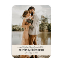 Ze leefden gelukkig na de bruiloft, bedankt voor j