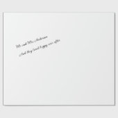 Ze leefden nog lang en gelukkig cadeaupapier (Vlak)