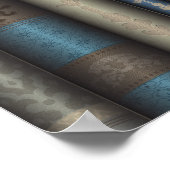 Ze leest boeken om het Poster van de Boek te leven (Hoek)