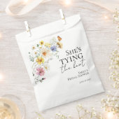 Ze legt de knoop vast | Vrijgezellenfeest van wild Bedankzakje (Geknipt)