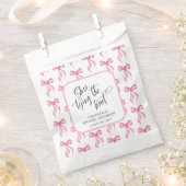 Ze legt het knoop Vrijgezellenfeest vast Bedankzakje (Geknipt)