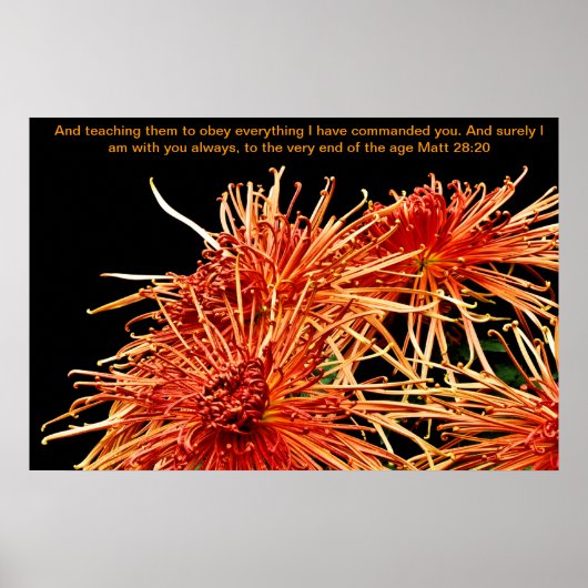 Ze leren gehoorzamen wat ik heb gevraagd poster (Voorkant)