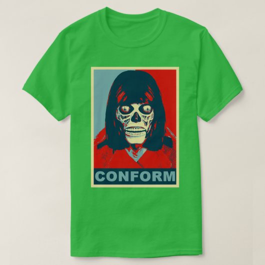 Ze leven in vorm t-shirt (Design voorkant)