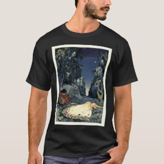 Ze liepen zij aan zij de rest van de avond t-shirt