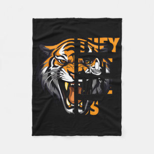 Ze Lijken Niet Op Ons Tijgers Grafisch Motiverend Fleece Deken