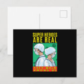 Ze lopen tussen ons briefkaart (Voorkant / Achterkant)