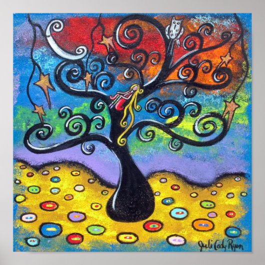 Ze maakte een wens poster (Voorkant)