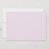 Ze maakte het Eenvoudige Afstuderen Foto Afstudere Aankondiging (Achterkant)